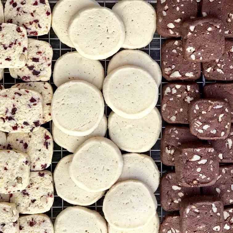 Slice - Bake Icebox Holiday Cookies