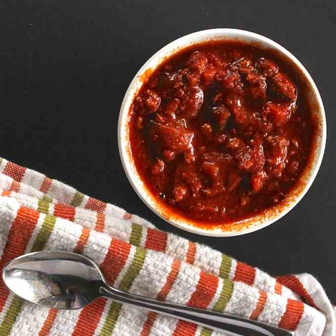Slow Cooker Low Carb Chili