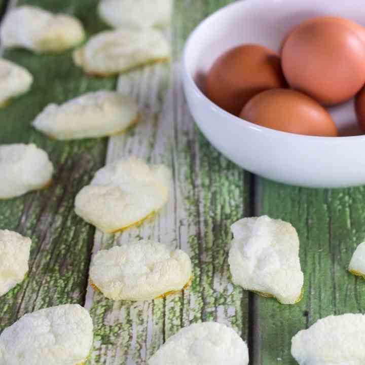 Egg Fast Sugar Free Meringue Cookies