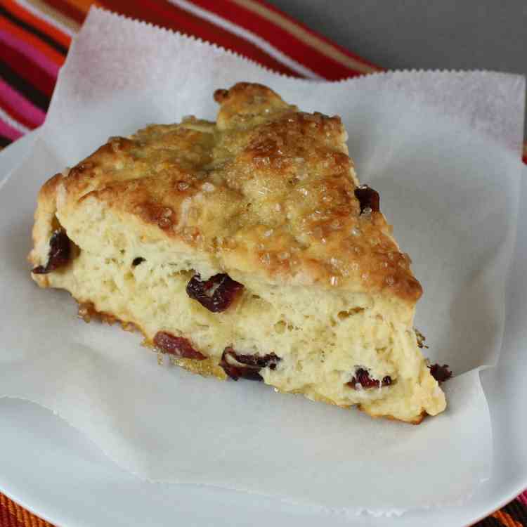 Cranberry Orange Scones