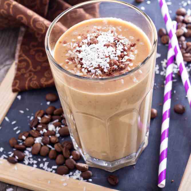 Paleo Coffee - Coconut Protein Shake