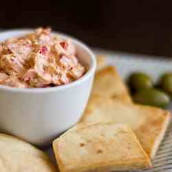 Roasted Bell Pepper Cheese Spread