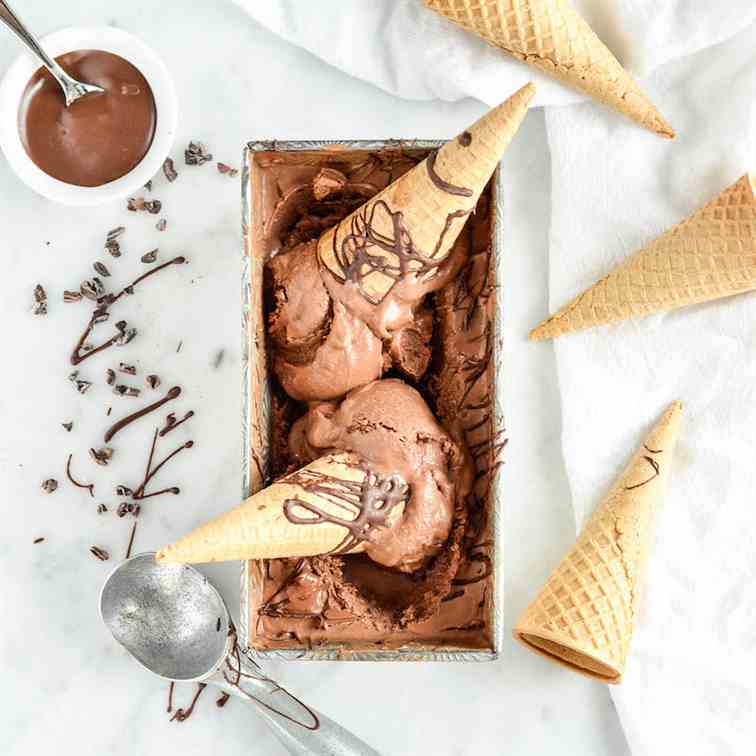 Paleo Sea Salt Chocolate Ice Cream