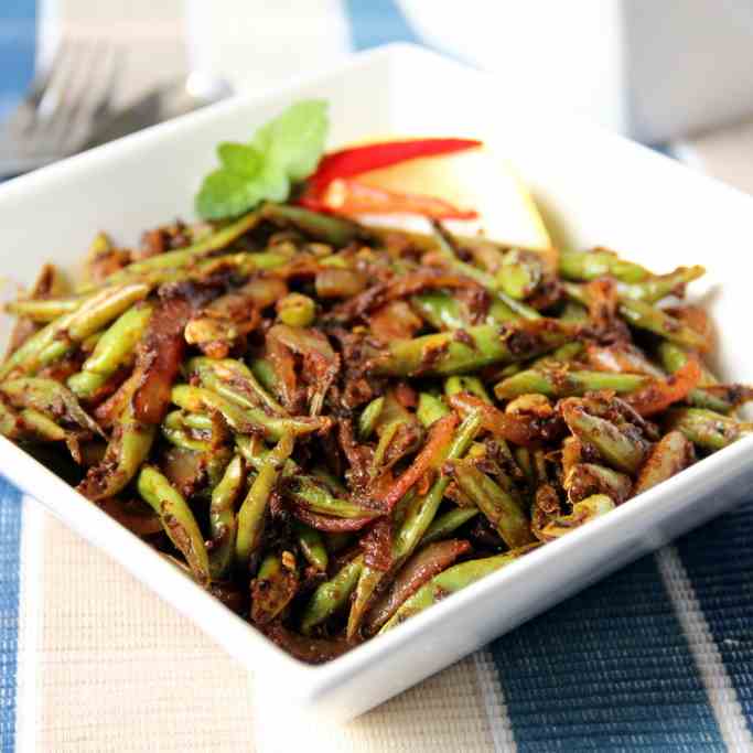 Green Beans Spicy Stir-fry