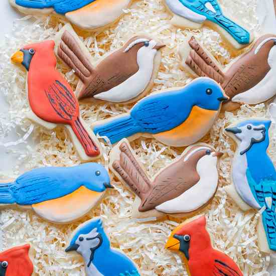 Backyard Bird Cookies