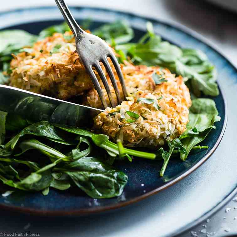 Air Fryer Low Carb Salmon Cakes