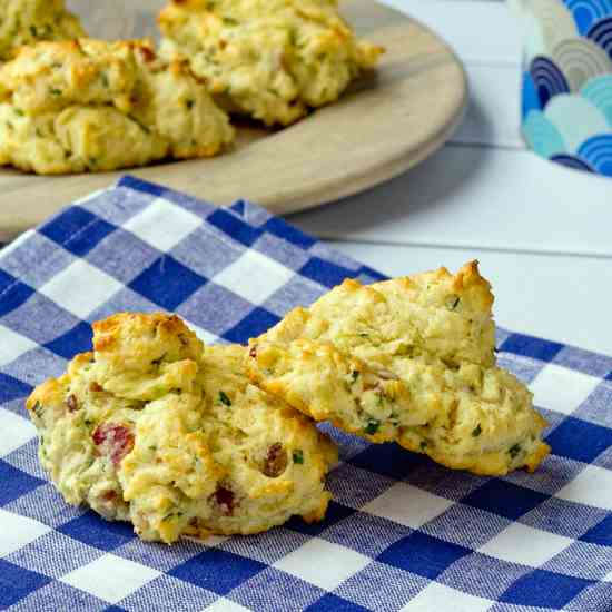 Bacon Chive Biscuits