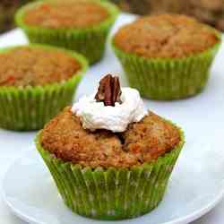 (Almost) Carrot Cake Muffins