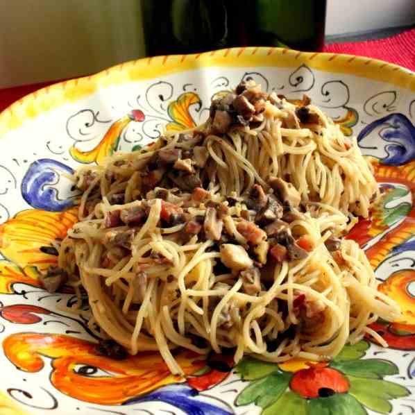 Spaghetti with spicy Truffle Sauce