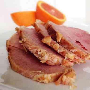 Citrus Brown Sugar Ham