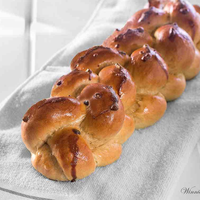 Decorated Rich Challah