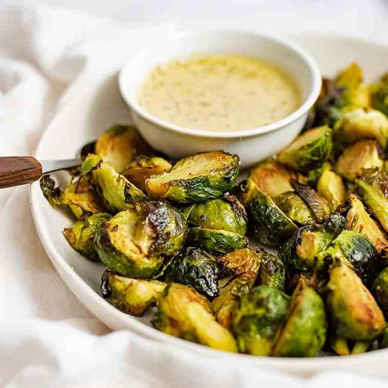 Crispy Roasted Brussel Sprouts