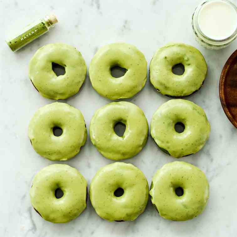 Baked Paleo Spinach Donuts