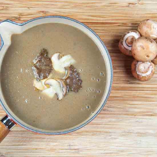 How to Make Wild Mushroom Soup