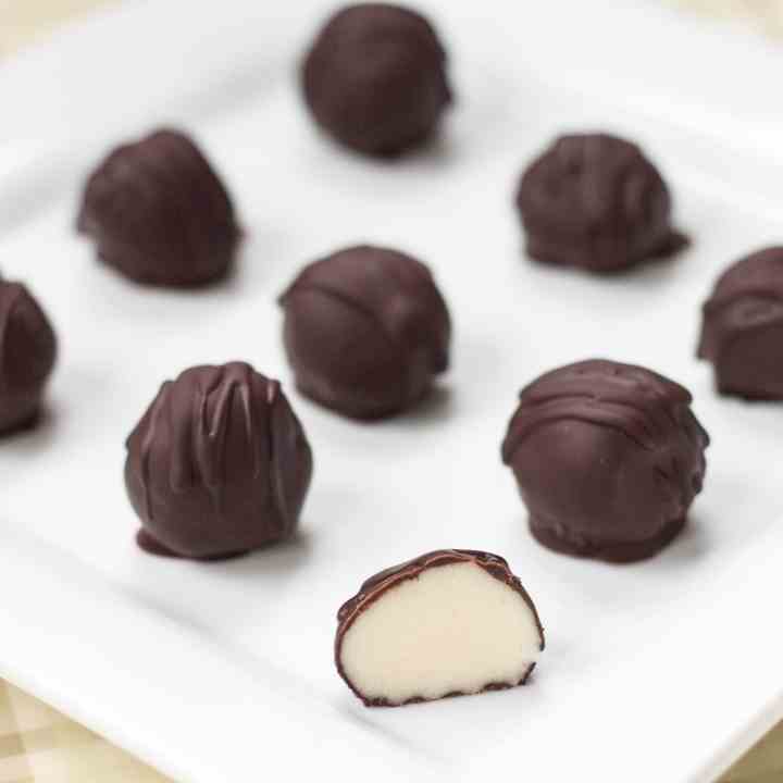 White Chocolate Low Carb Truffles