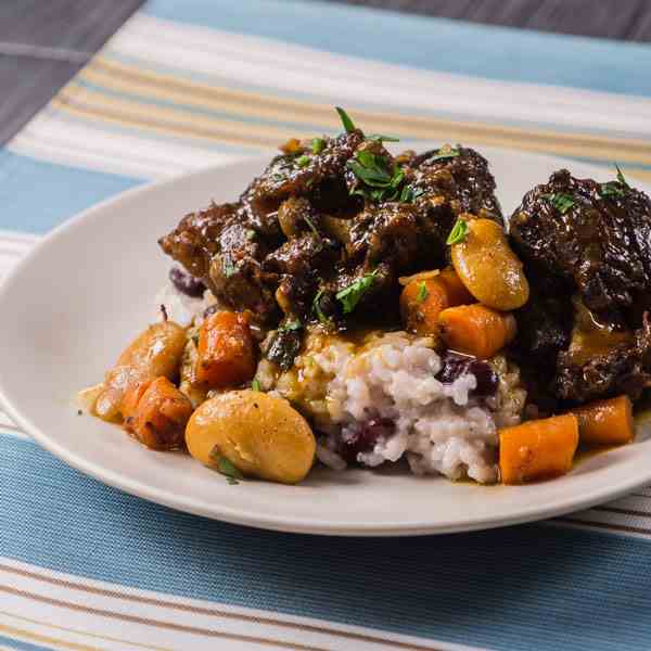Jamaican oxtail stew