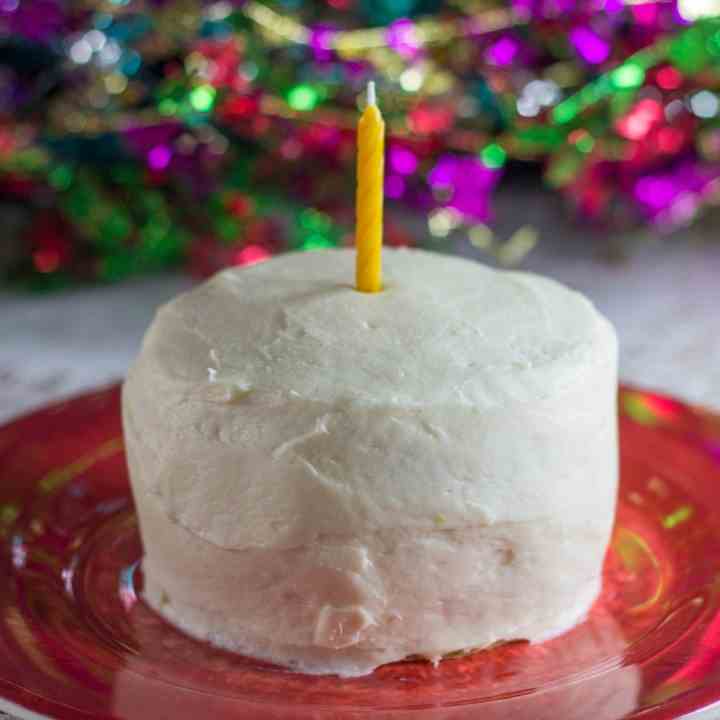 Keto Birthday Cake in Minutes