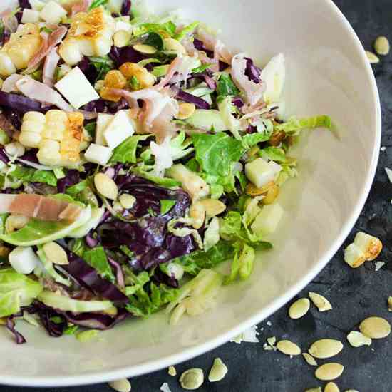 Brussels Sprout - Pancetta Salad