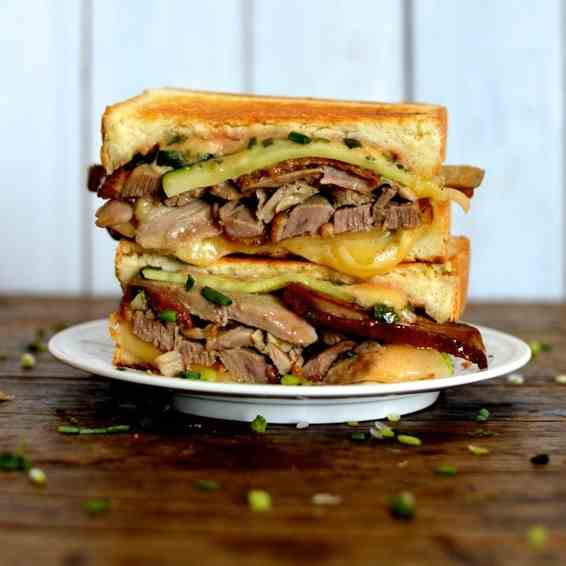 PEKING DUCK GRILLED CHEESE