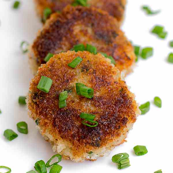 Shallow Fried Fish Croquettes