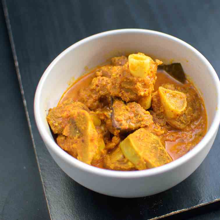 Simple Mutton - Goat Curry