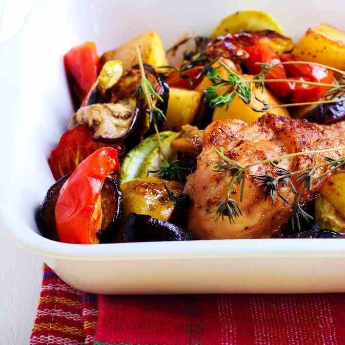 Chicken - Vegetables In The Slow Cooker