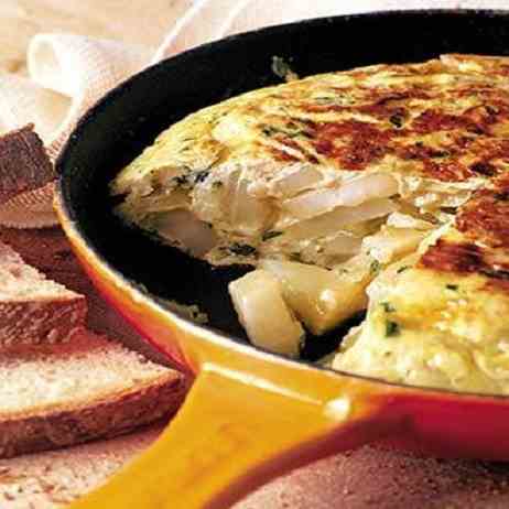 Spanish style Omelette Recipe