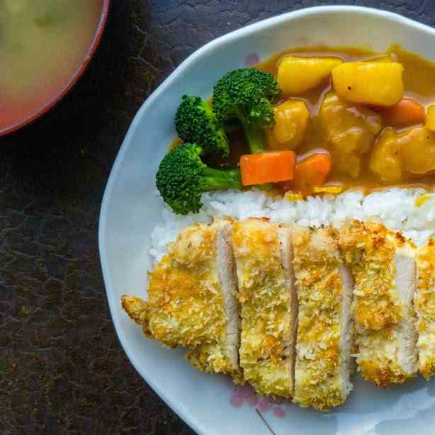 Chicken Katsu with Curry
