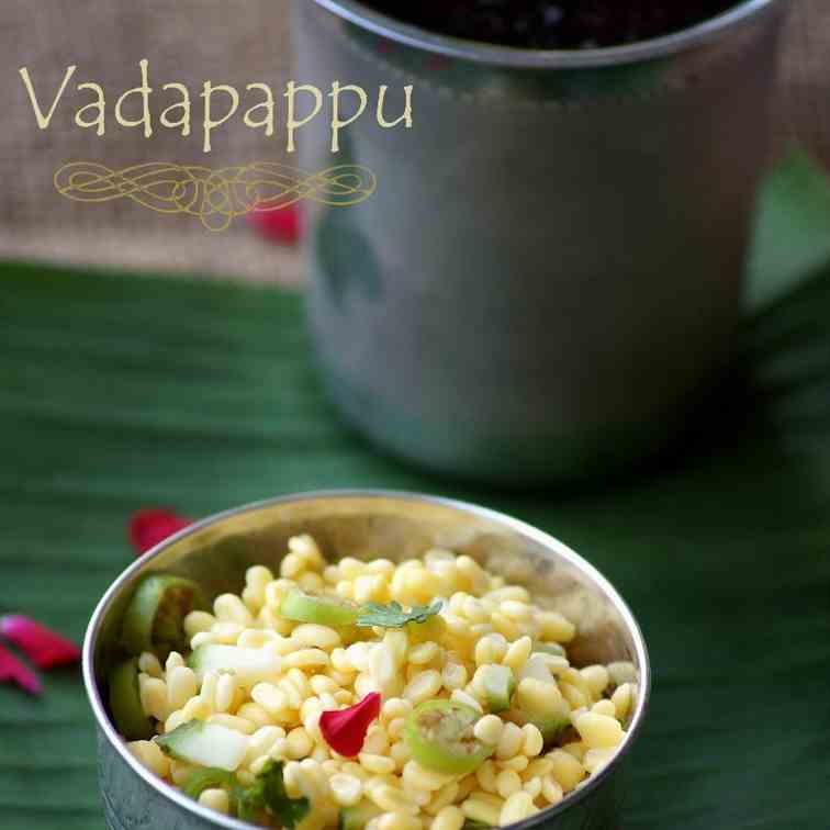 Savory Vadapappu Recipe
