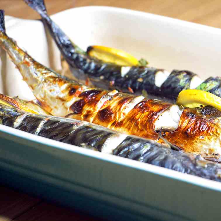 Lime and Chilli Grilled Mackerel