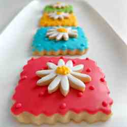 Spring Flower Cookies