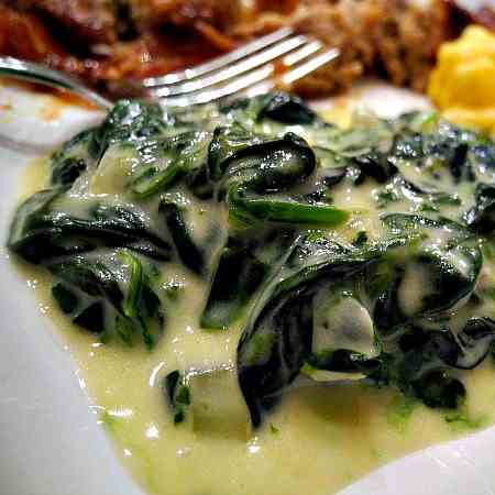 Four Cheese Creamed Spinach