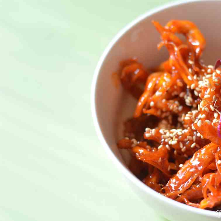 Korean Spicy Squid 