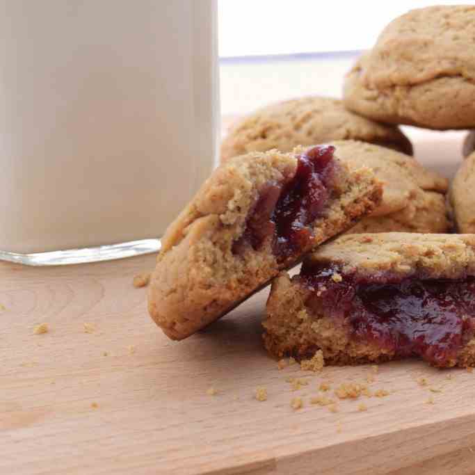 Peanut Butter - Jelly Cookies