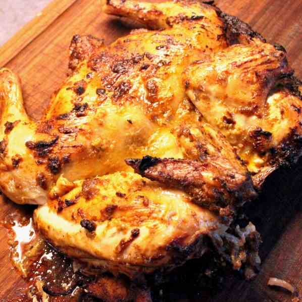 Grill Chicken from the Baking Tray
