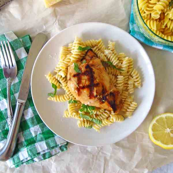 Lemon and Basil Grilled Chicken