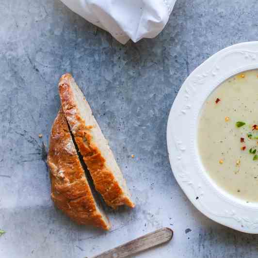 Creamy Chayote Soup
