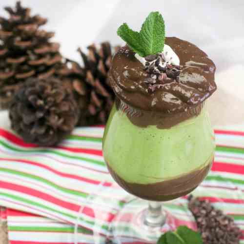 Chocolate Mint “Green” Smoothie