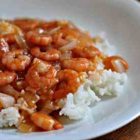Chinese Shrimp with Tomato Sauce