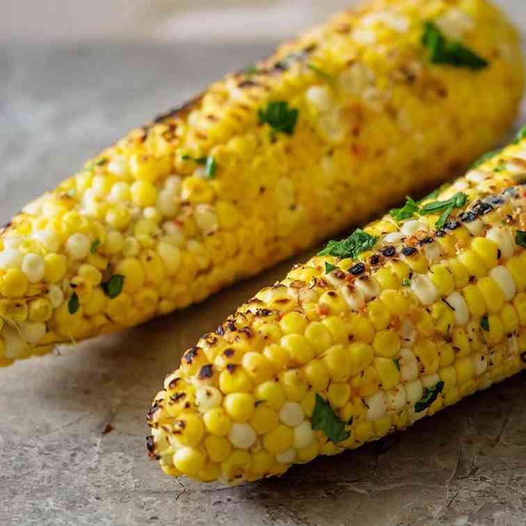 French Onion Grilled Corn On The Cob