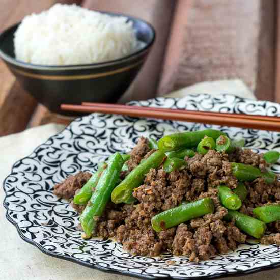 Beef and Green Bean Stir Fry