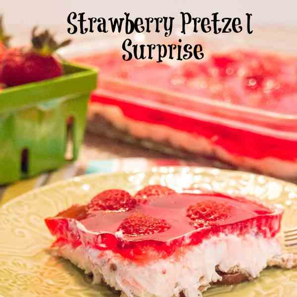 Strawberry Pretzel Surprise