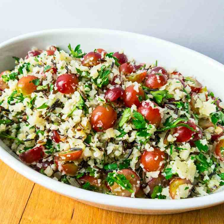 Wild -Rice- Pilaf with Grapes