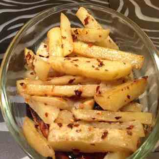 Baked Spicy Homemade Fries
