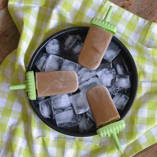 Coconut Milk Iced Coffee Popsicles