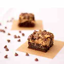 Chocolate & Peanut Butter Brownies