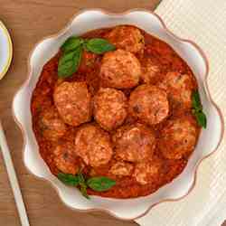 One-Pot Saucy Turkey Meatballs