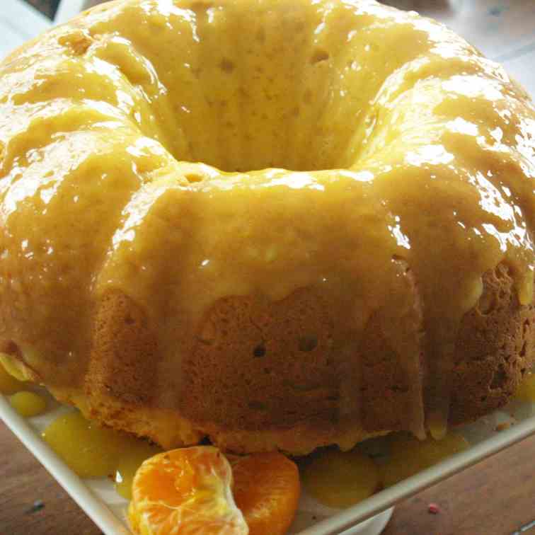 Orange Sour Cream Bundt Cake