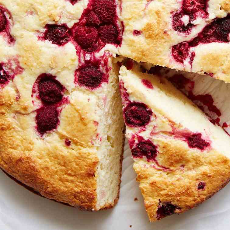 Raspberry-Ricotta Cake