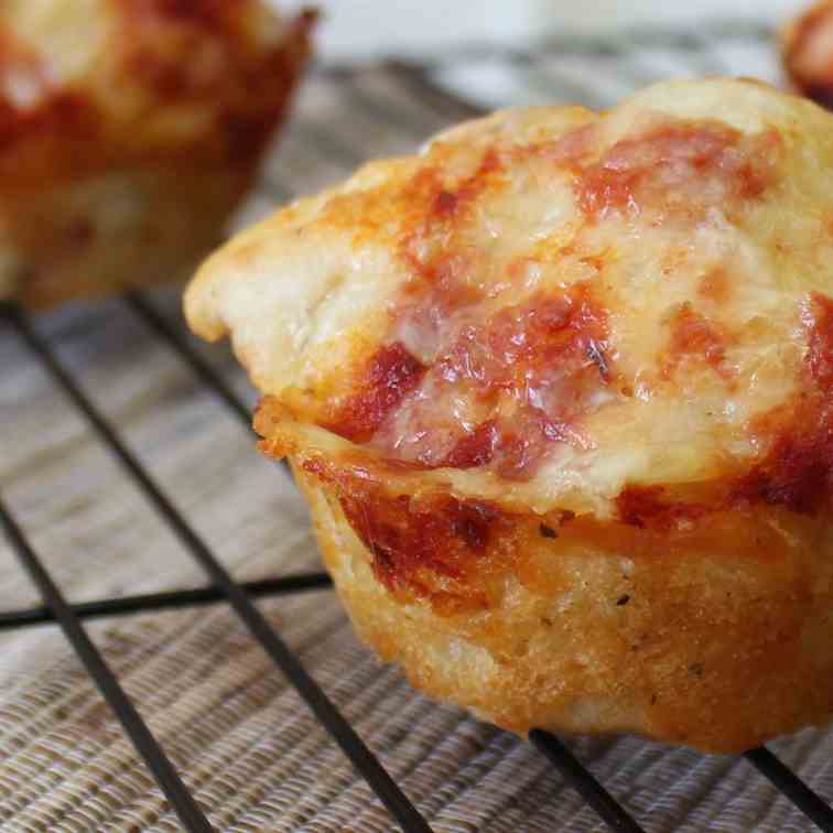 Pizza Muffins Recipe